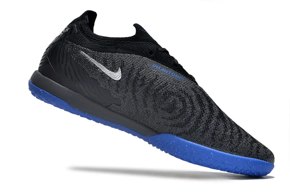 Nike Phantom GX Elite IC - Black/Electric Blue/Gray Mist