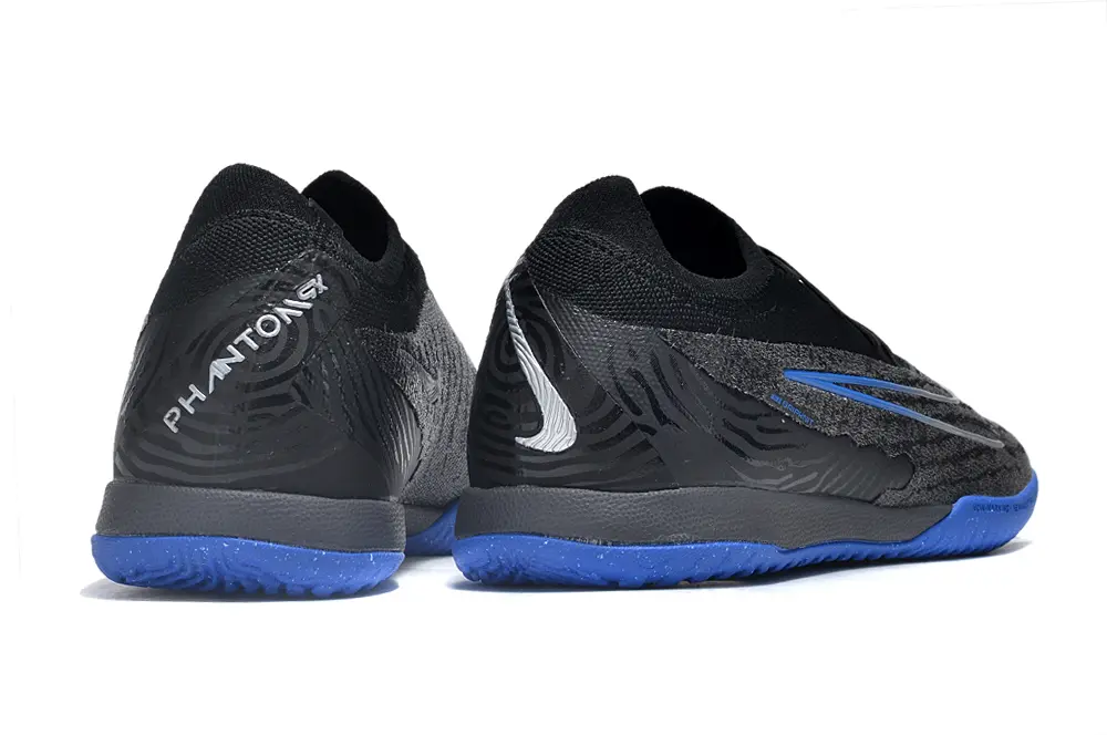 Nike Phantom GX Elite IC - Black/Electric Blue/Gray Mist