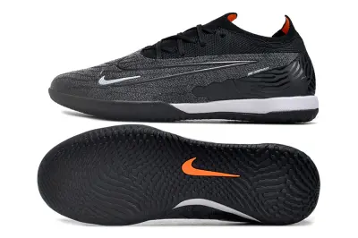 Nike Phantom GX Elite IC - Black/Graphite Grey/Neon Orange