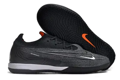 Nike Phantom GX Elite IC - Black/Graphite Grey/Neon Orange