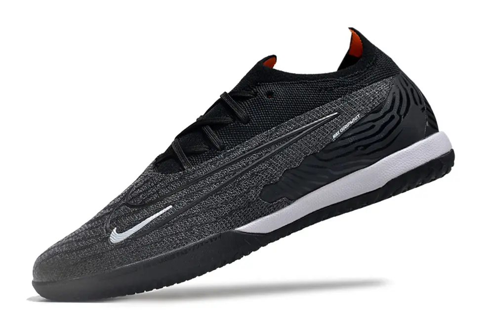 Nike Phantom GX Elite IC - Black/Graphite Grey/Neon Orange