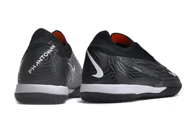 Nike Phantom GX Elite IC - Black/Graphite Grey/Neon Orange