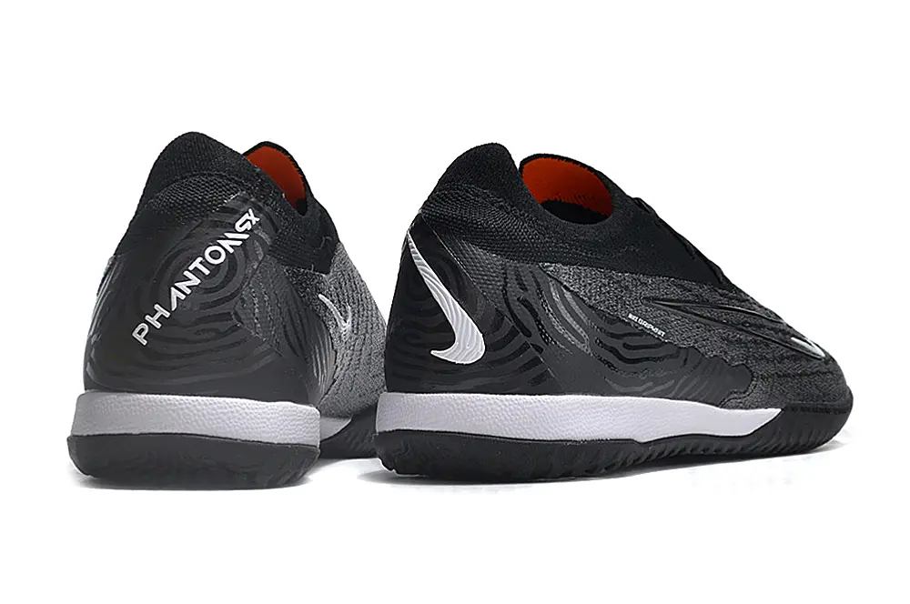 Nike Phantom GX Elite IC - Black/Graphite Grey/Neon Orange