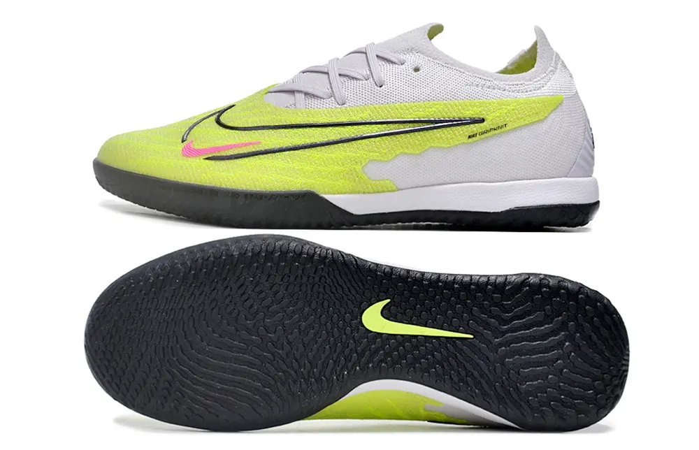 Nike Phantom GX Elite IC - Yellow/Neon Yellow/Slate Grey