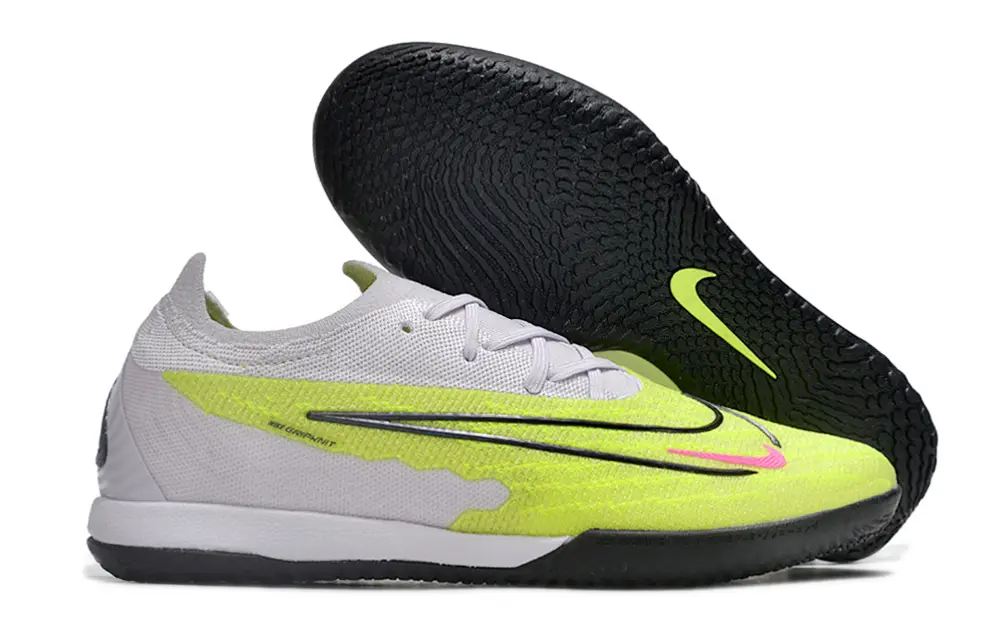 Nike Phantom GX Elite IC - Yellow/Neon Yellow/Slate Grey