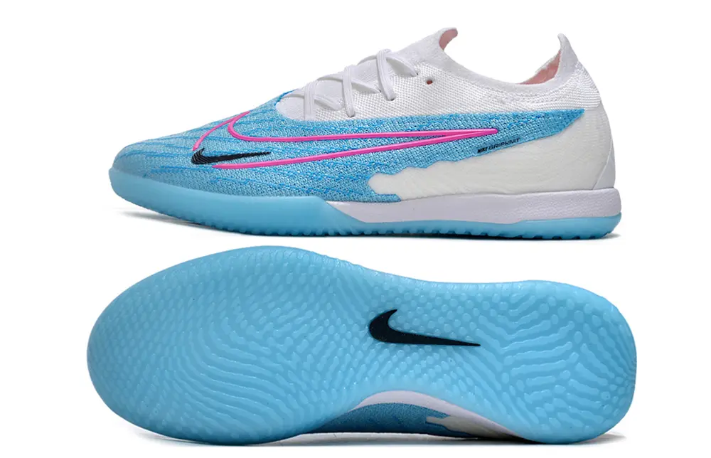 Nike Phantom GX Elite IC - Blue/Crystal Blue/Neon Pink