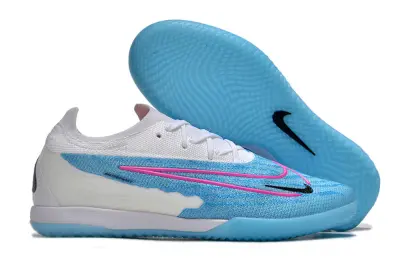 Nike Phantom GX Elite IC - Blue/Crystal Blue/Neon Pink