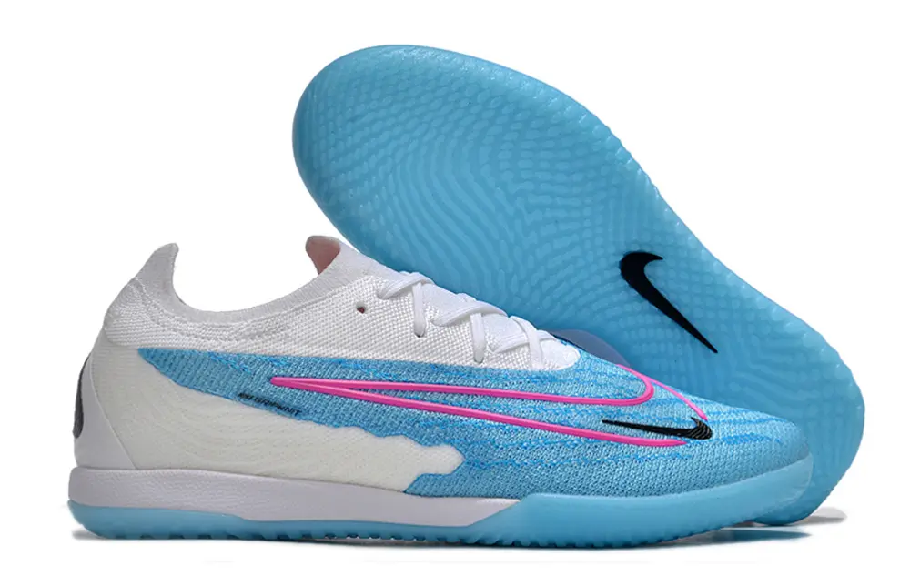 Nike Phantom GX Elite IC - Blue/Crystal Blue/Neon Pink
