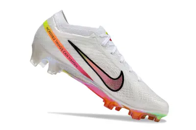 Nike Air Zoom Mercurial Vapor 15 Elite FG - White/Rainbow Fusion/Neon Reflection