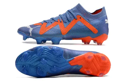 Puma Future Ultimate FG - Blue/Vibrant Blue/Neon Orange