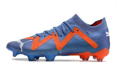Puma Future Ultimate FG - Blue/Vibrant Blue/Neon Orange