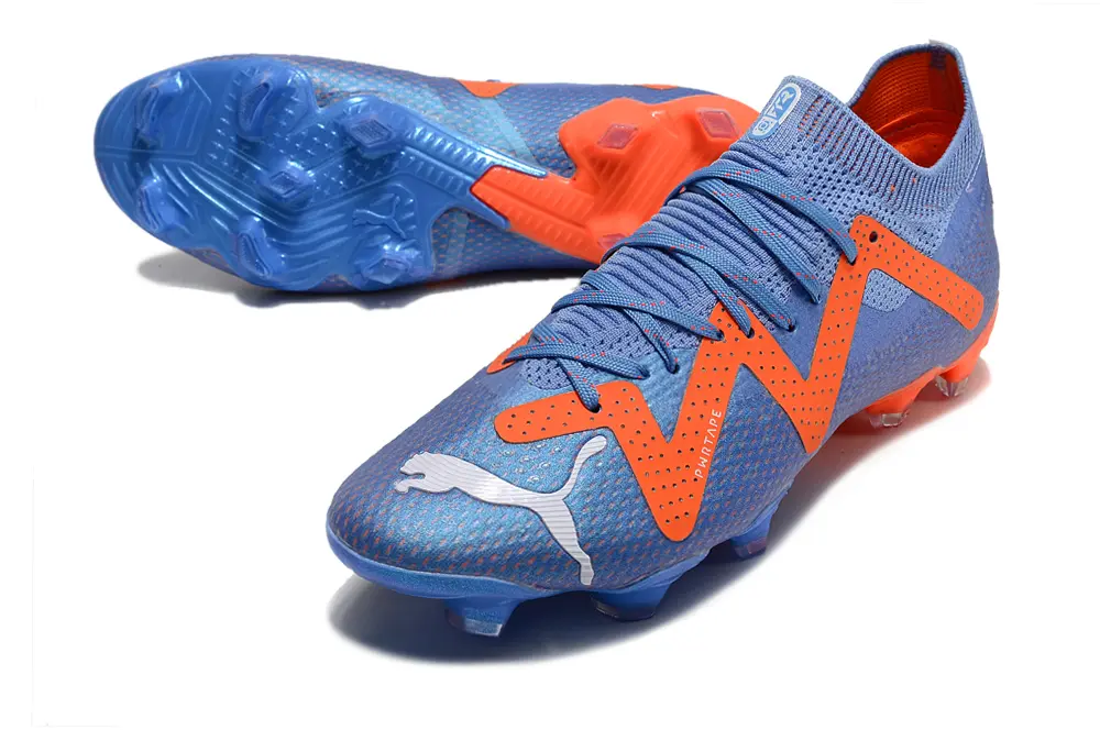 Puma Future Ultimate FG - Blue/Vibrant Blue/Neon Orange