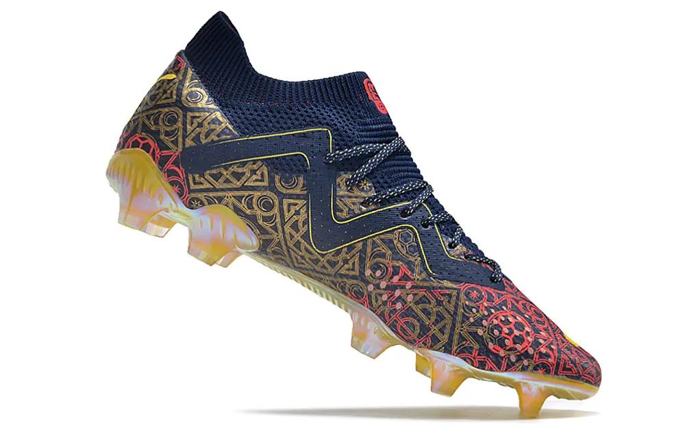 Puma Future Ultimate FG - Navy/Crimson Red/Golden Yellow