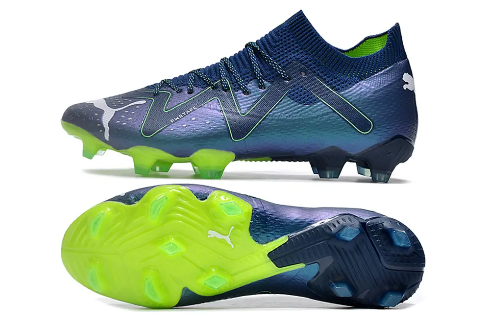 Puma Future Ultimate FG - Blue/Electric Green/Deep Sea Blue
