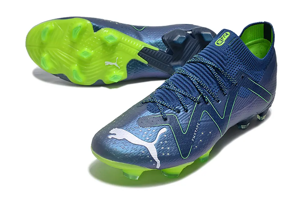 Puma Future Ultimate FG - Blue/Electric Green/Deep Sea Blue