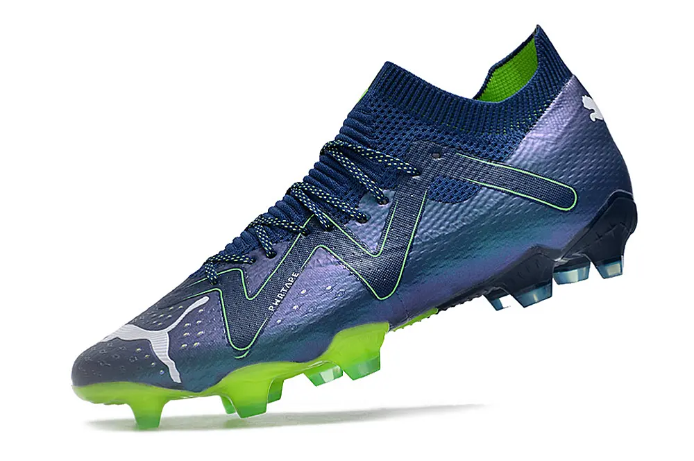 Puma Future Ultimate FG - Blue/Electric Green/Deep Sea Blue