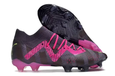 Puma Future Ultimate FG - Black/Neon Pink/Electric Green