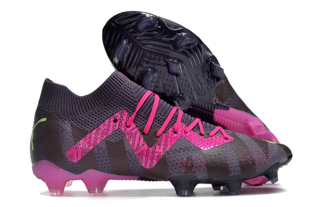 Puma Future Ultimate FG - Black/Neon Pink/Electric Green