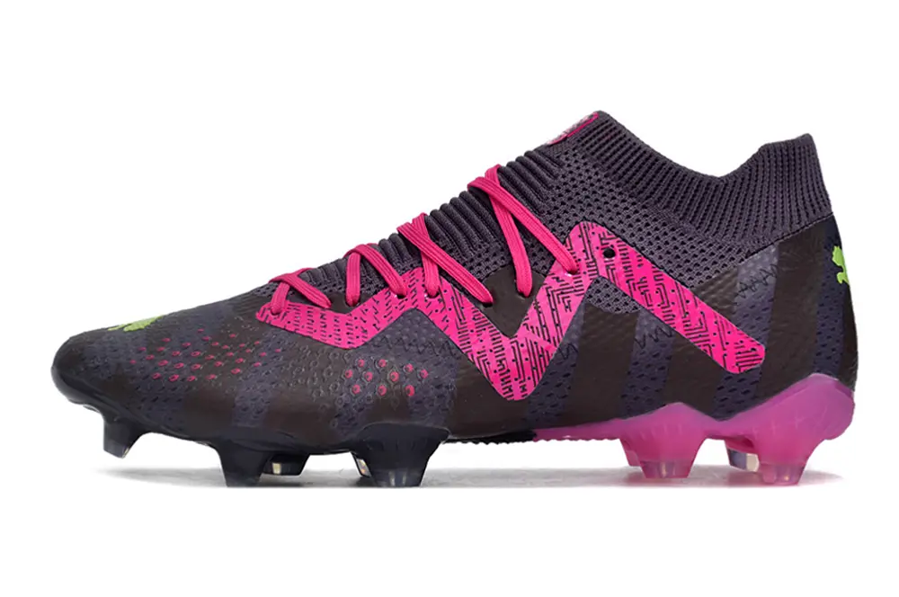 Puma Future Ultimate FG - Black/Neon Pink/Electric Green