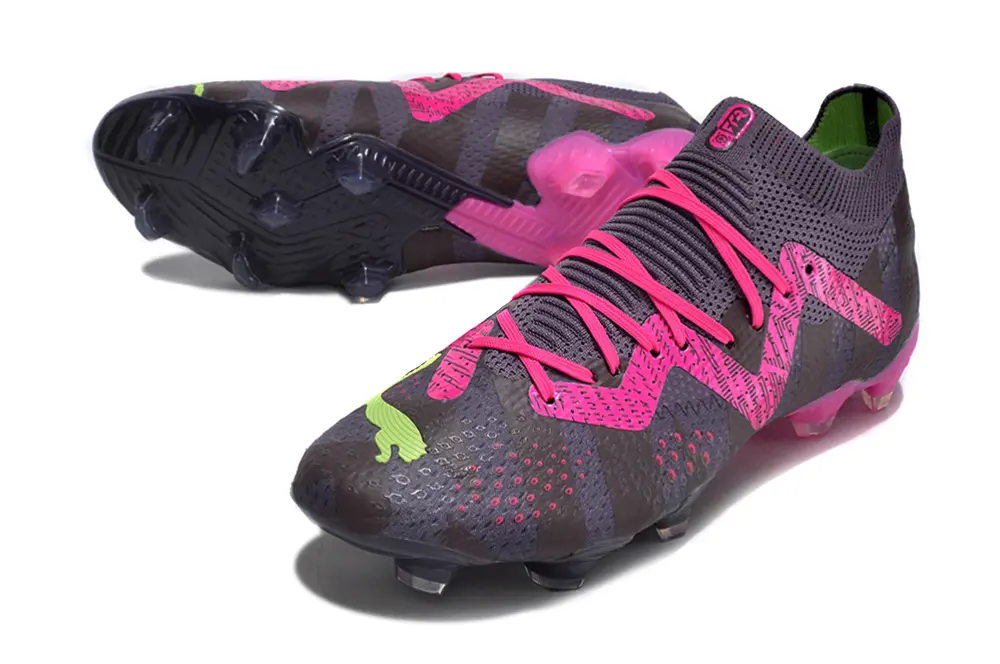 Puma Future Ultimate FG - Black/Neon Pink/Electric Green