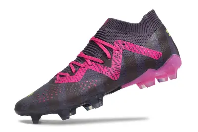 Puma Future Ultimate FG - Black/Neon Pink/Electric Green