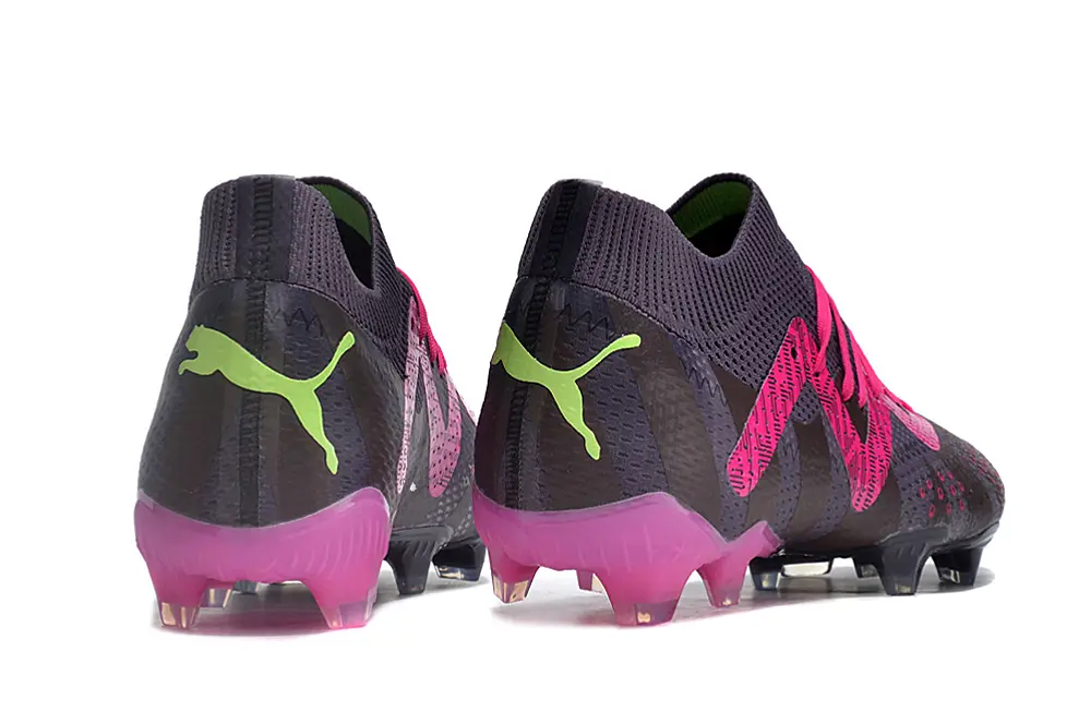 Puma Future Ultimate FG - Black/Neon Pink/Electric Green