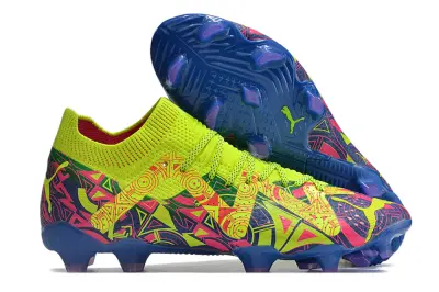 Puma Future Ultimate FG - Yellow/Neon Green/Hot Pink