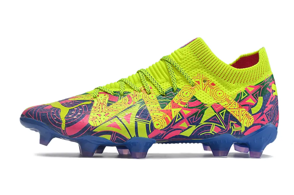 Puma Future Ultimate FG - Yellow/Neon Green/Hot Pink