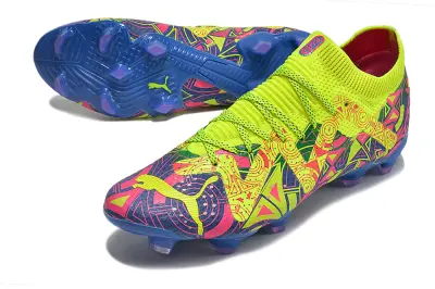 Puma Future Ultimate FG - Yellow/Neon Green/Hot Pink