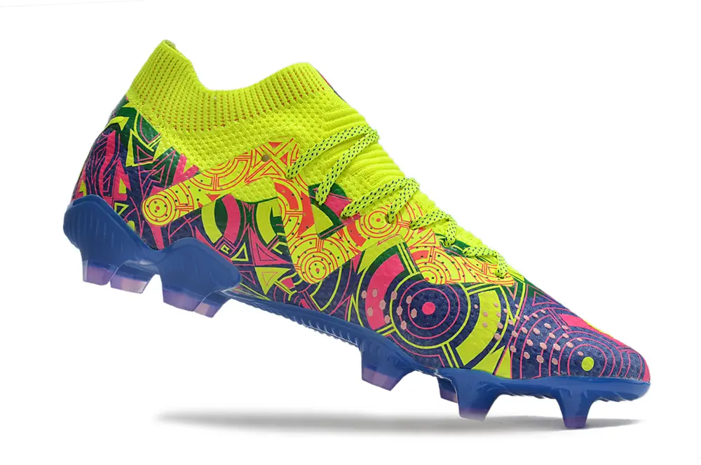 Puma Future Ultimate FG - Yellow/Neon Green/Hot Pink