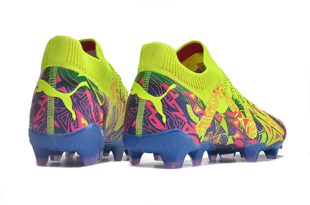 Puma Future Ultimate FG - Yellow/Neon Green/Hot Pink