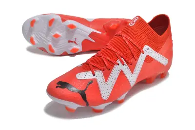 Puma Future Ultimate FG - Red/Fiery Red/White Fusion