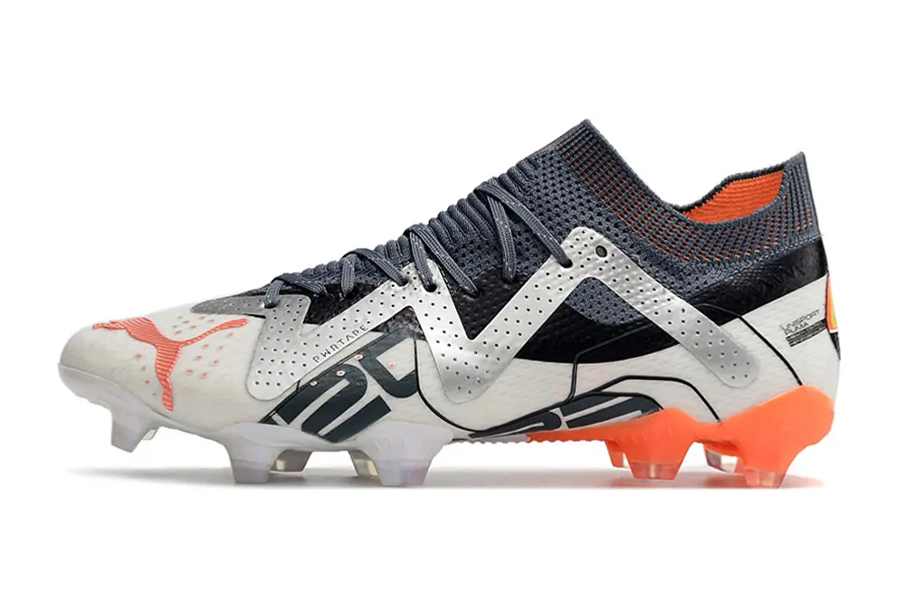 Puma Future Ultimate FG - White/Crisp White/Fiery Orange