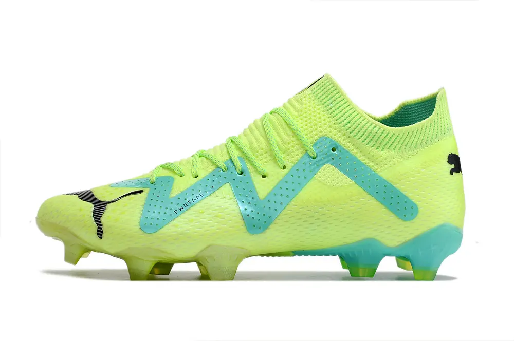 Puma Future Ultimate FG - Yellow/Luminous Yellow/Aquatic Blue