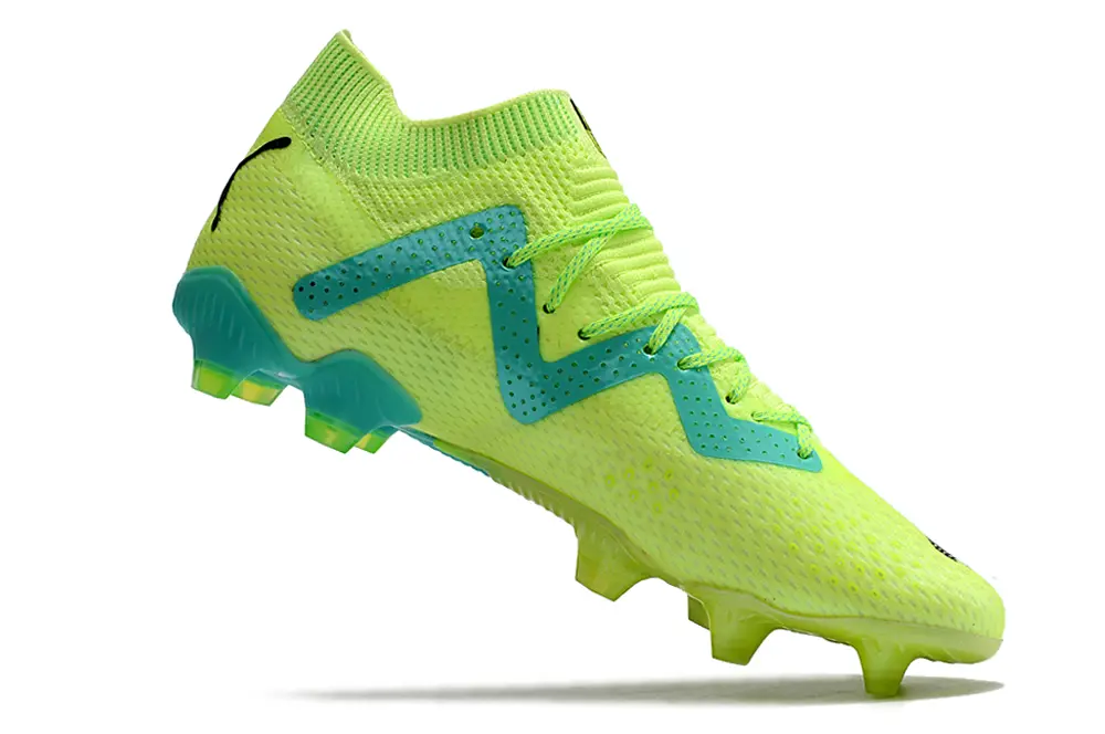 Puma Future Ultimate FG - Yellow/Luminous Yellow/Aquatic Blue