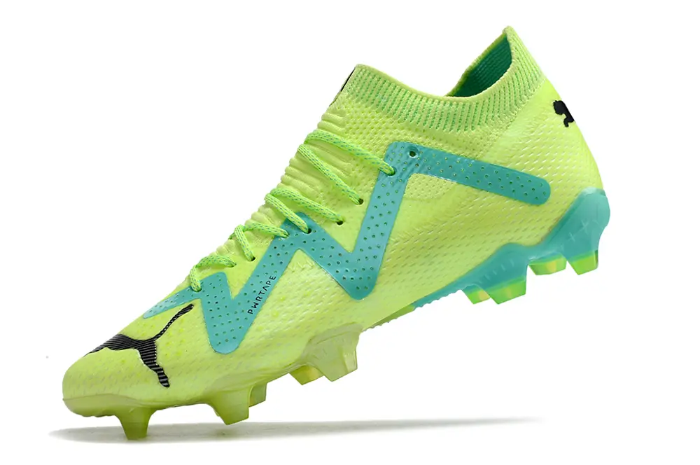 Puma Future Ultimate FG - Yellow/Luminous Yellow/Aquatic Blue