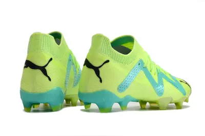 Puma Future Ultimate FG - Yellow/Luminous Yellow/Aquatic Blue