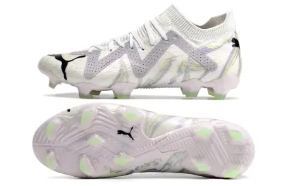 Puma Future Ultimate FG - White/Lavender Mist/Light Green
