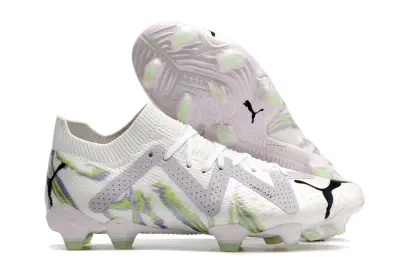 Puma Future Ultimate FG - White/Lavender Mist/Light Green