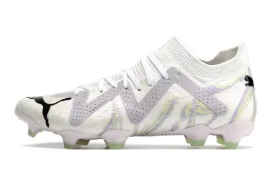 Puma Future Ultimate FG - White/Lavender Mist/Light Green