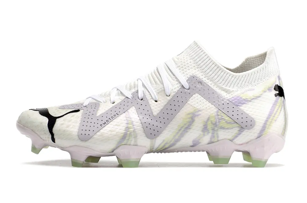 Puma Future Ultimate FG - White/Lavender Mist/Light Green