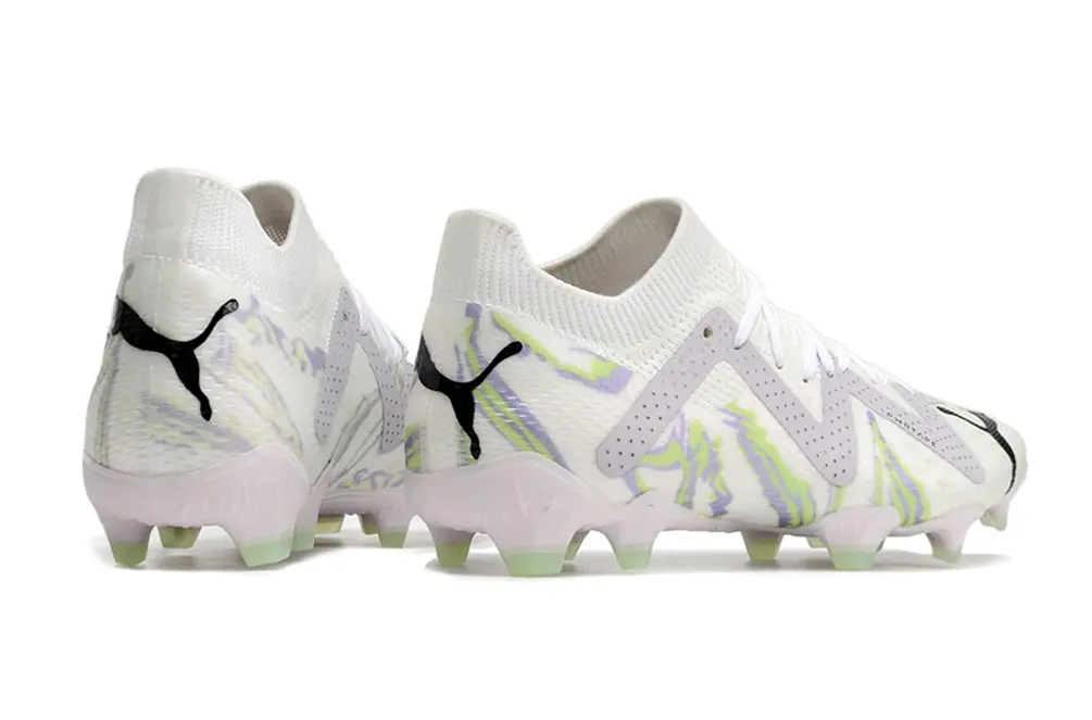 Puma Future Ultimate FG - White/Lavender Mist/Light Green