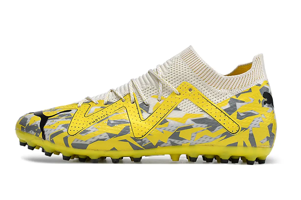 Puma Future Ultimate MG - Yellow/Bright Yellow/Shimmer Grey