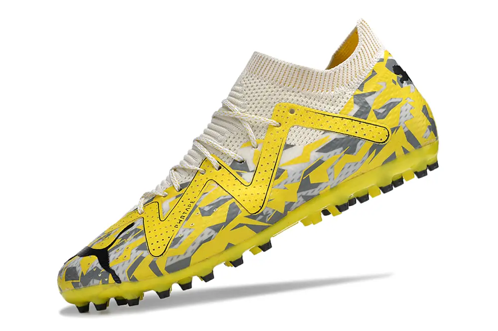 Puma Future Ultimate MG - Yellow/Bright Yellow/Shimmer Grey