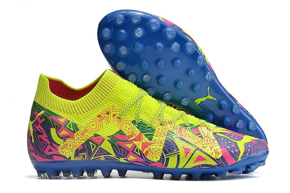 Puma Future Ultimate MG - Green/Electric Green/Vibrant Pink