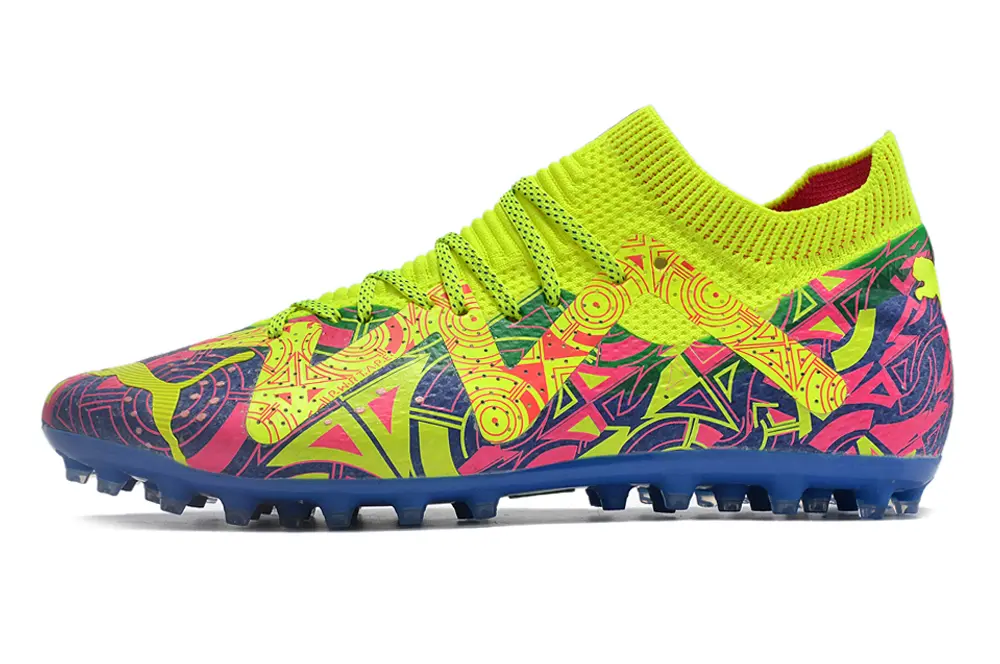 Puma Future Ultimate MG - Green/Electric Green/Vibrant Pink