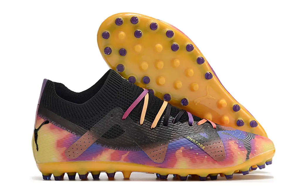 Puma Future Ultimate MG - Black/Vivid Sunset/Mystic Purple