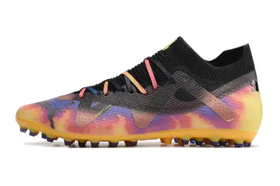 Puma Future Ultimate MG - Black/Vivid Sunset/Mystic Purple