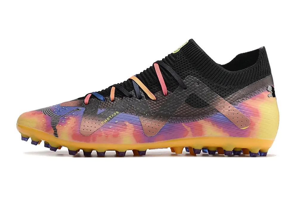 Puma Future Ultimate MG - Black/Vivid Sunset/Mystic Purple