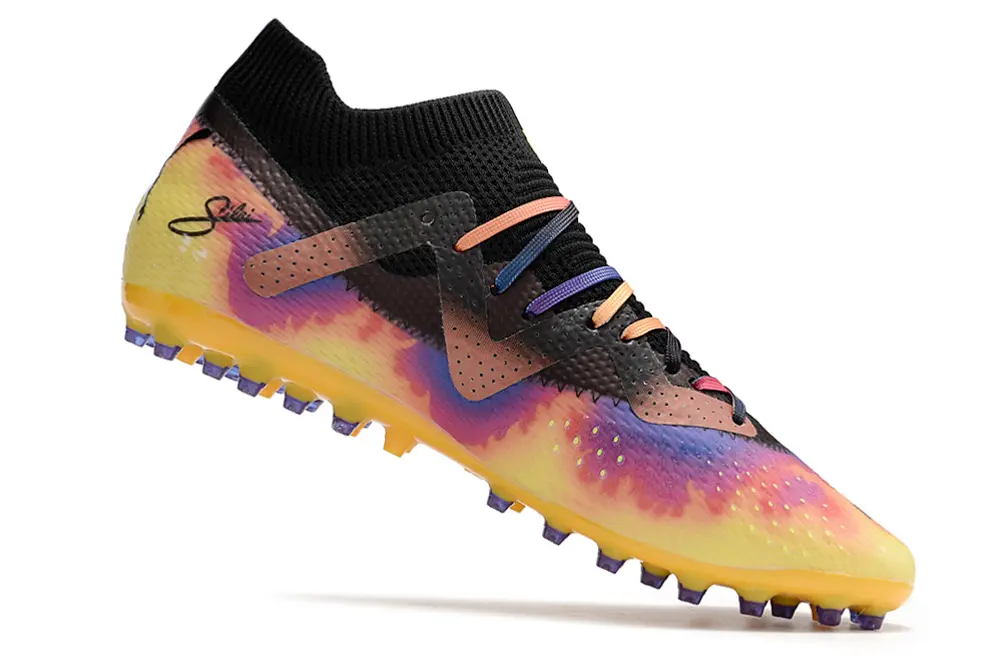 Puma Future Ultimate MG - Black/Vivid Sunset/Mystic Purple